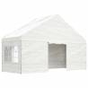 Gazebo with Roof White 11.15x5.88m - Durable & Stylish Shelter