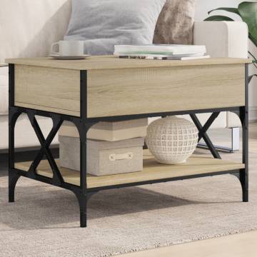 Elegant Coffee Table Sonoma Oak – Stylish & Functional | HipoMarket