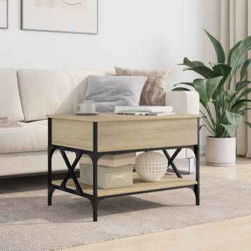 Elegant Coffee Table Sonoma Oak – Stylish & Functional | HipoMarket