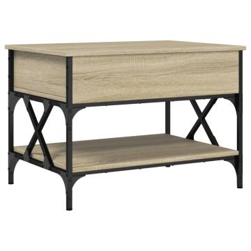 Elegant Coffee Table Sonoma Oak – Stylish & Functional | HipoMarket