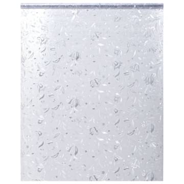 Frosted Flowers Window Films - 2 pcs PVC | HipoMarket