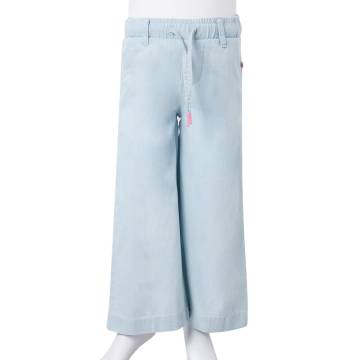 Kids' Soft Denim Blue Pants - Comfortable & Stylish | Hipo Market