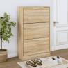 Shoe Cabinet Sonoma Oak 63x24x103 cm - Stylish Storage