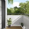 Light Grey Balcony Screen 90x700 cm - 100% Polyester Oxford