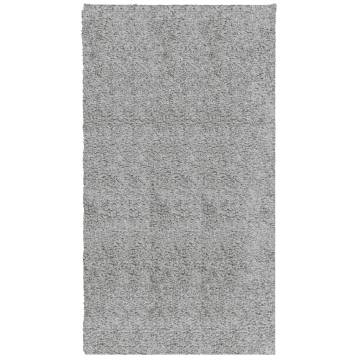 Shaggy Rug PAMPLONA High Pile Modern Grey 60x110 cm | Hipo Market