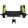 Bike Trailer Green Oxford Fabric & Iron - Versatile & Durable