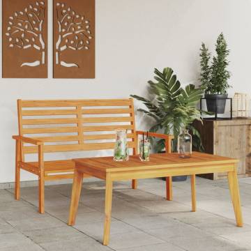 Garden Set Solid Wood Acacia for Ultimate Outdoor Comfort