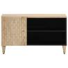 TV Cabinet 80x31x46 cm - Solid Mango Wood | Hipo Market