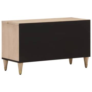 TV Cabinet 80x31x46 cm - Solid Mango Wood | Hipo Market