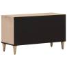 TV Cabinet 80x31x46 cm - Solid Mango Wood | Hipo Market