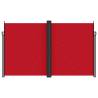 Retractable Side Awning Red 200x600 cm - Privacy Solution