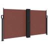 Retractable Side Awning Brown 120x1000 cm - Privacy & Style