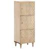 Highboard 40x33x110 cm Solid Wood Mango Colour natural Quantity in Package 1 