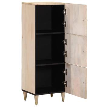 Highboard 40x33x110 cm Solid Wood Mango - Elegant Storage Solution