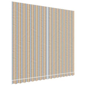 Replacement Awning Fabric - Multicolour Stripe 4x3.5m