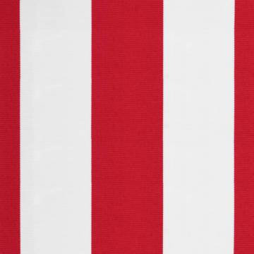 Replacement Fabric for Awning - Red & White Stripe 4.5x3.5m