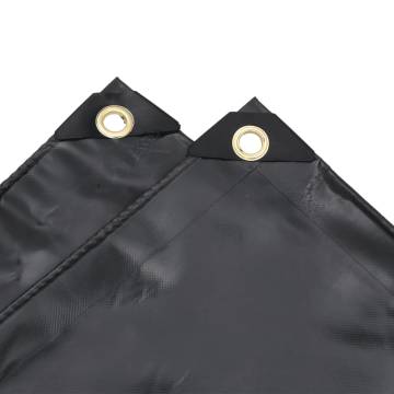 Tarpaulin Anthracite 3x3 m - Heavy Duty & Water Resistant