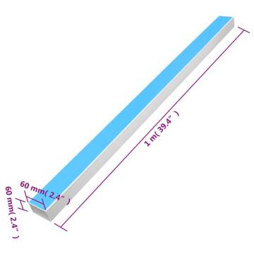 Self-Adhesive Cable Trunking 60x60 mm - 10 m PVC | HipoMarket