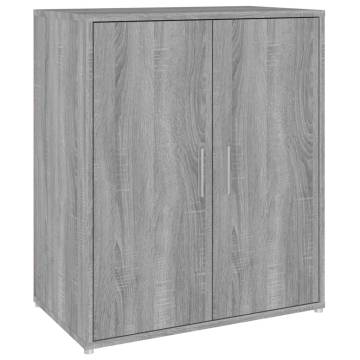 Shoe Cabinet Grey Sonoma - Elegant Storage Solution | HipoMarket