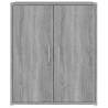 Shoe Cabinet Grey Sonoma - Elegant Storage Solution | HipoMarket