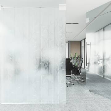 Frosted Bamboo Window Films - 4 pcs PVC | HipoMarket UK