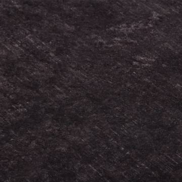 Black & Gold Washable Rug 190x300 cm - Anti Slip Comfort