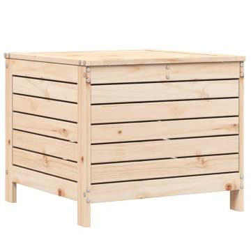 Garden Footstool - Solid Pine Wood for Outdoor Comfort