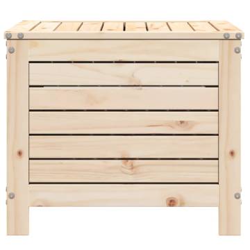 Garden Footstool - Solid Pine Wood for Outdoor Comfort