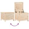 Garden Footstool - Solid Pine Wood for Outdoor Comfort