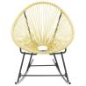 Stylish Outdoor Acapulco Chair - Poly Rattan Beige