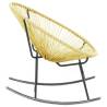 Stylish Outdoor Acapulco Chair - Poly Rattan Beige