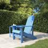 Garden Adirondack Chair HDPE Aqua Blue Colour aqua blue Quantity in Package 1 Model armchair 