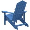 Garden Adirondack Chair HDPE Aqua Blue - Durable & Comfortable