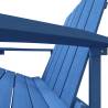 Garden Adirondack Chair HDPE Aqua Blue - Durable & Comfortable