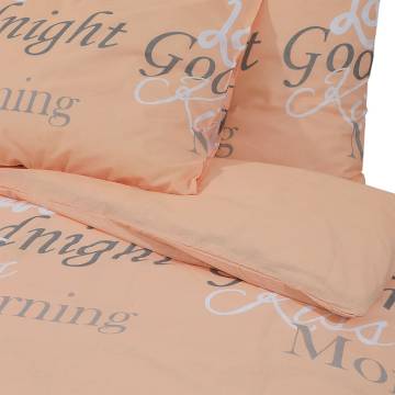 Pink Cotton Duvet Cover Set 200x200 cm | HipoMarket