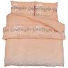 Pink 140x200 cm Cotton Duvet Cover Set - Soft & Elegant