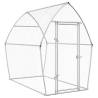 Spacious Galvanised Steel Chicken Cage - 200x105x182 cm