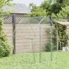 Spacious Galvanised Steel Chicken Cage - 200x105x182 cm