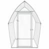 Spacious Galvanised Steel Chicken Cage - 200x105x182 cm