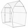 Spacious Galvanised Steel Chicken Cage - 200x105x182 cm