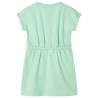 Kids' Dress with Drawstring - Bright Green 128 | HipoMarket