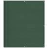 Balcony Screen Dark Green 120x800 cm - Water-resistant Privacy