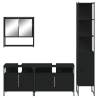 4 Piece Black Bathroom Furniture Set - Stylish & Durable