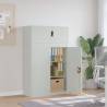 File Cabinet Light Grey 90x40x145 cm Steel Colour light grey Size 90 x 40 x 145 cm Quantity in Package 1 Number of 