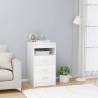 Stylish White Drawer Cabinet - 40x50x76 cm for Smart Storage