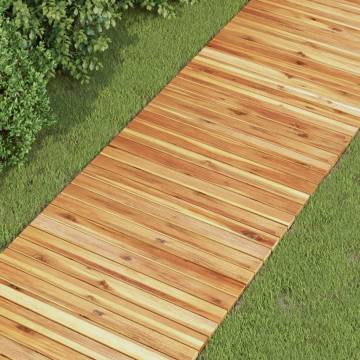 Garden Pathway 200x50 cm Solid Wood Acacia – Durable & Rustic