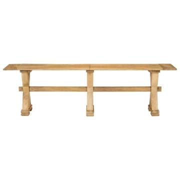 Bench 160x35x45 cm Solid Wood Mango - Durable & Stylish