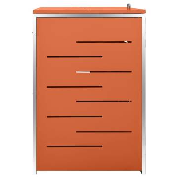 Sturdy Triple Wheelie Bin Shed - 207x77.5x112.5 cm