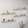 Wall Shelves 4 pcs Sonoma Oak 100x9x3 cm Colour sonoma oak Size 100 x 9 x 3 cm Quantity in Package 4 Number of Pieces 1 