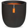 Capi Egg Planter Urban Smooth 35x34 cm - Black KBL932